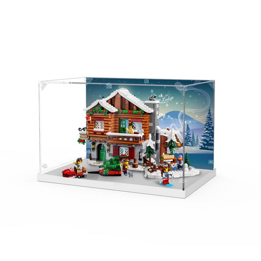 Display box for LEGO® Alpine Lodge 10325
